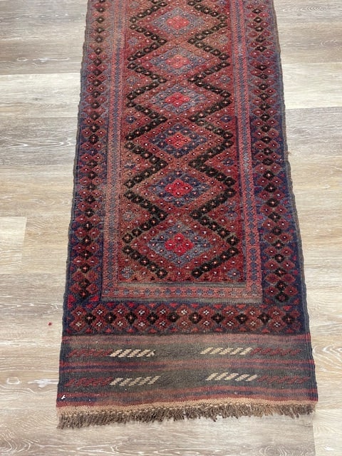Vintage Bauch/ Afghani Runner-5349 - 2