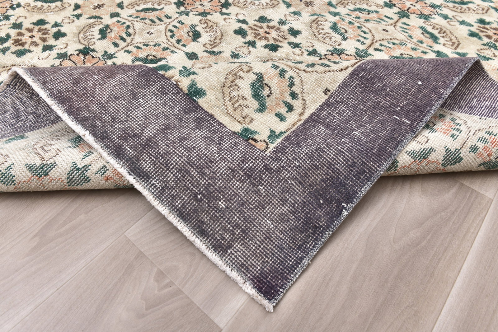 6'9'' x 10'7'' Unique Handmade Vintage Rug - 242371 - 12