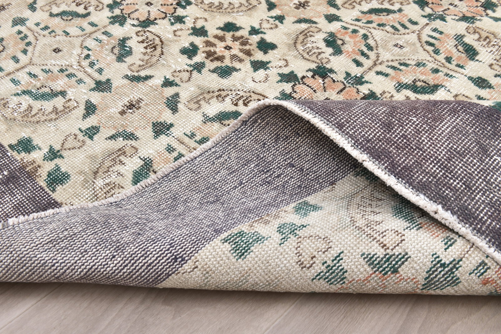 6'9'' x 10'7'' Unique Handmade Vintage Rug - 242371 - 13
