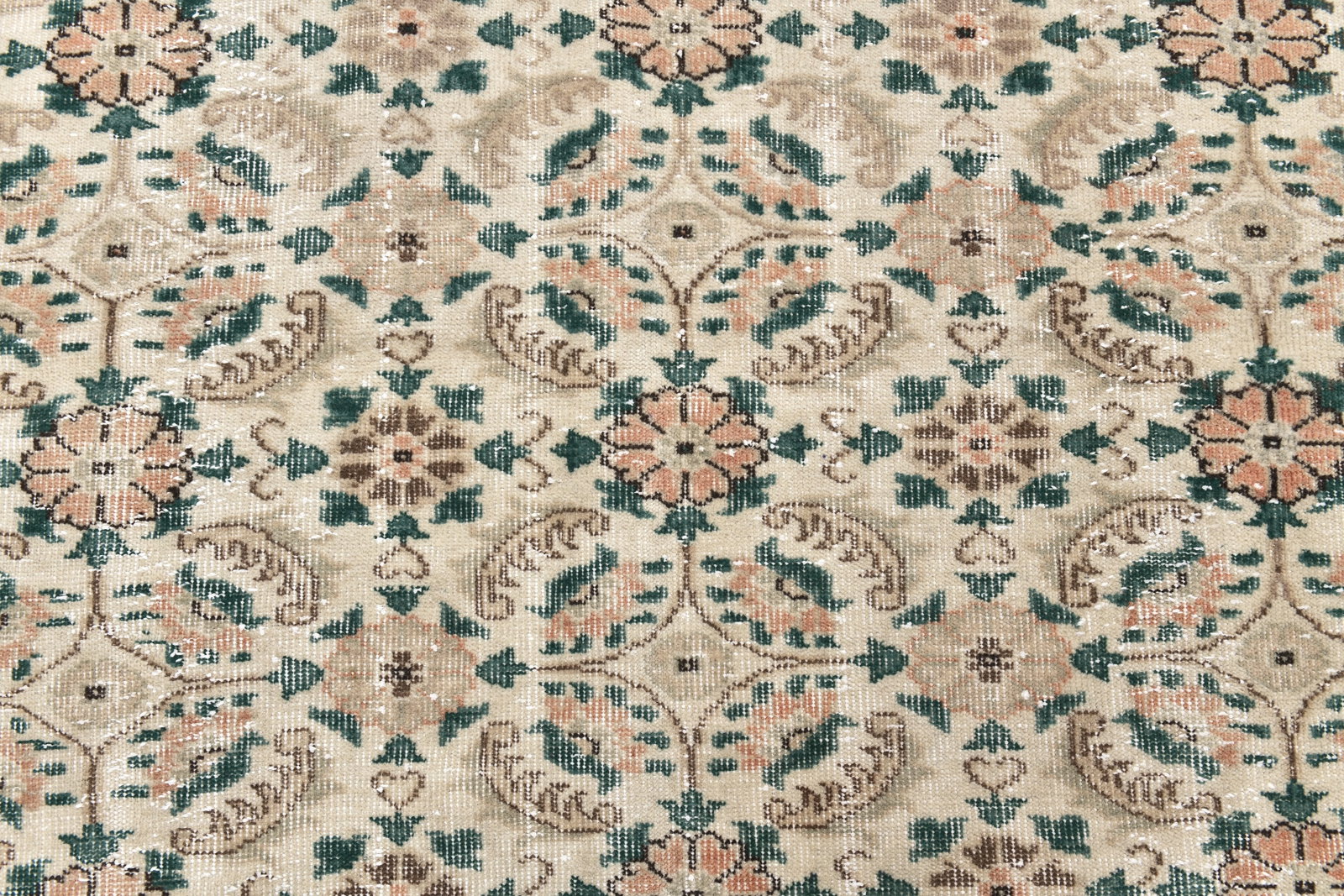 6'9'' x 10'7'' Unique Handmade Vintage Rug - 242371 - 5