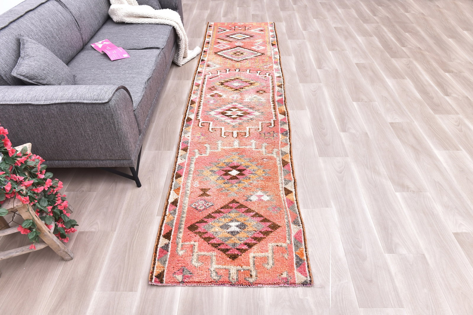 2'9'' x 11'1'' Decorative Vintage Rug - 240714 - 3