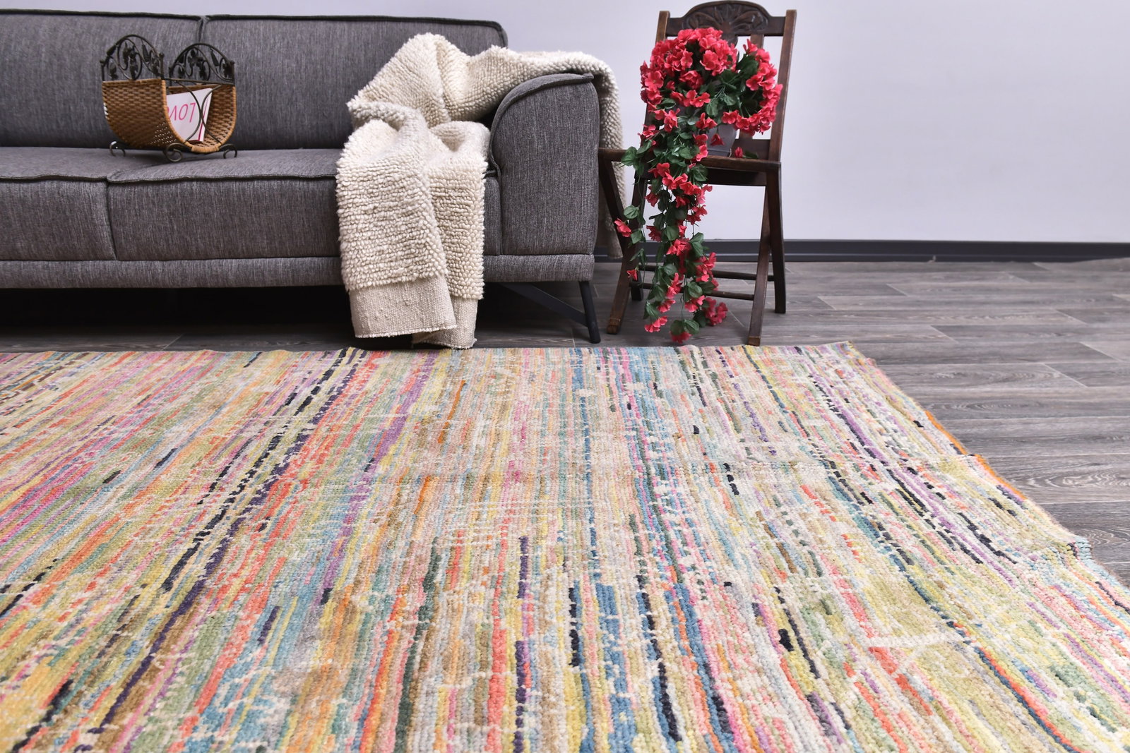 9'3'' x 12'4'' Turkish Vintage Runner Rug - 6898 - 13
