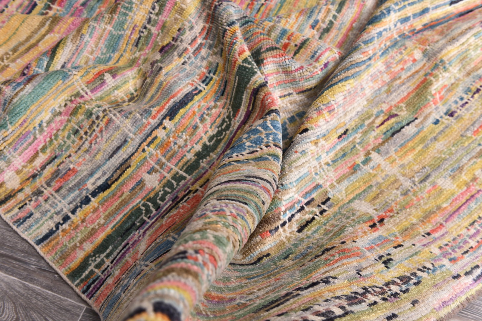 9'3'' x 12'4'' Turkish Vintage Runner Rug - 6898 - 17