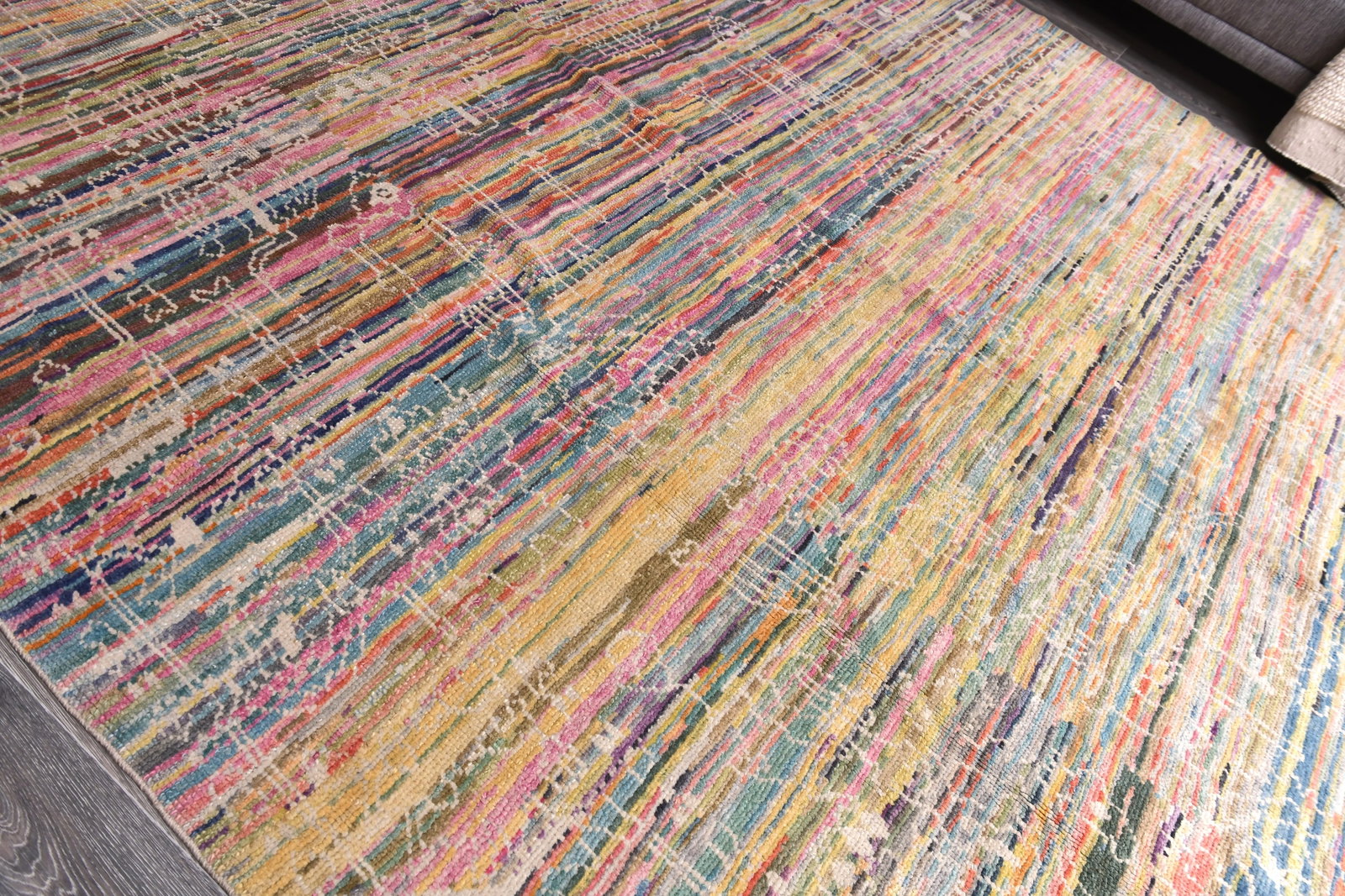 9'3'' x 12'4'' Turkish Vintage Runner Rug - 6898 - 4