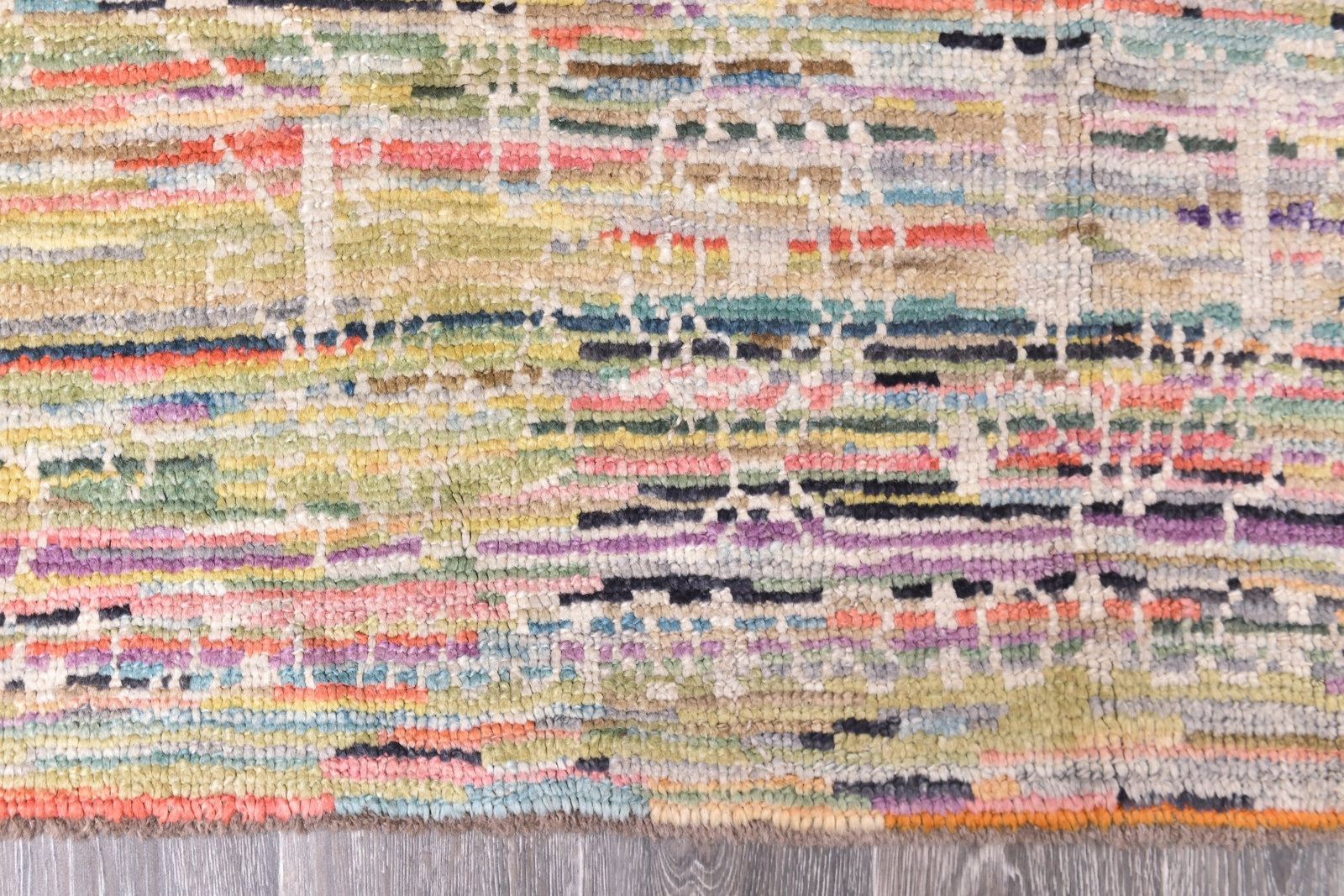 9'3'' x 12'4'' Turkish Vintage Runner Rug - 6898 - 8