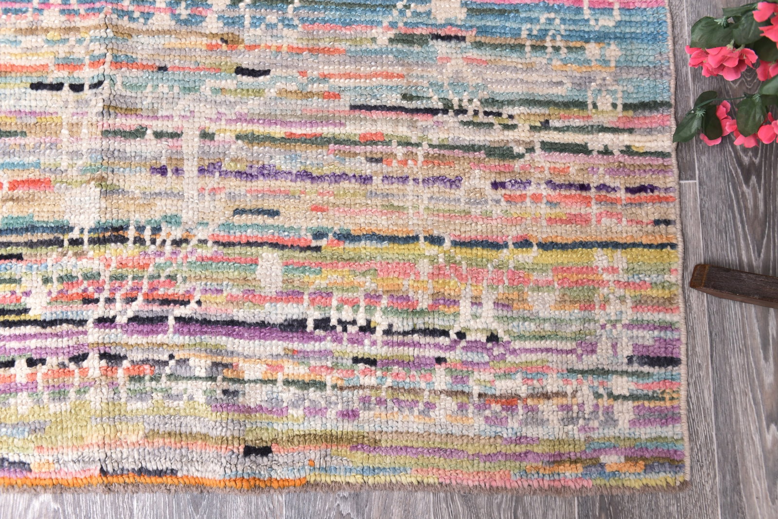 9'3'' x 12'4'' Turkish Vintage Runner Rug - 6898 - 9