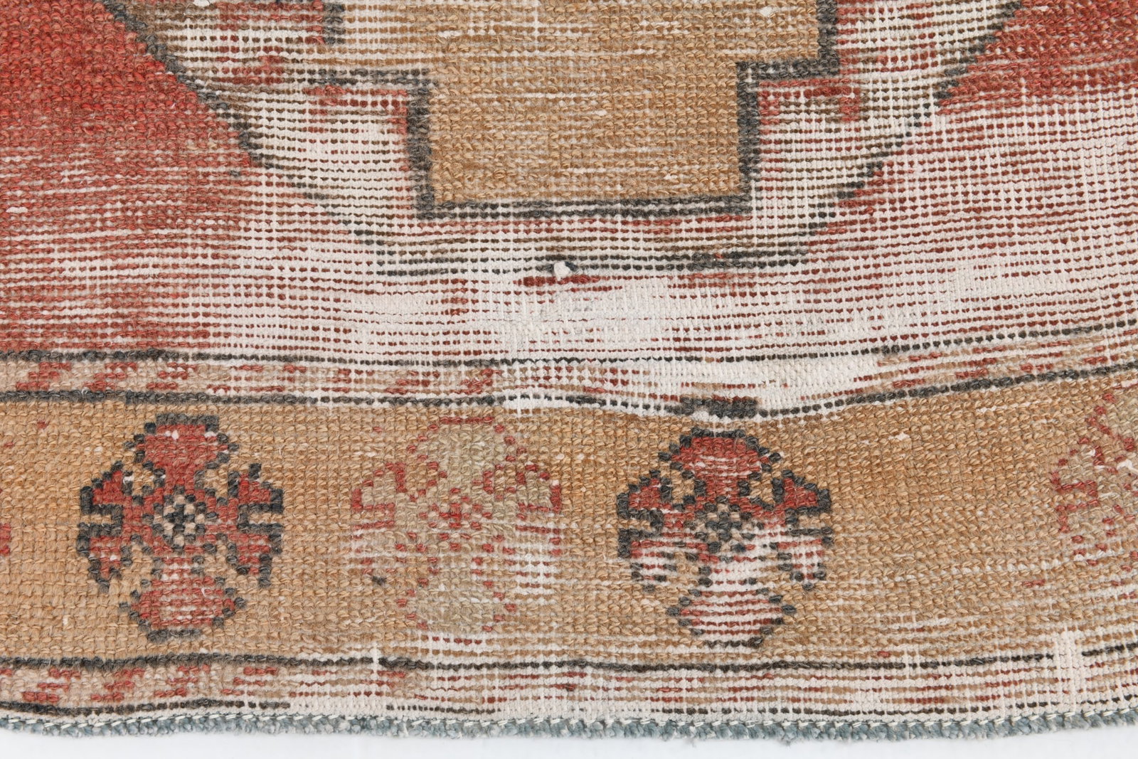 3'2'' x 13'0'' Handmade Vintage Wool Rug - 23027 - 15