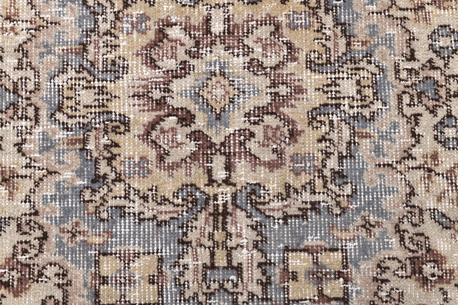 5'4'' x 8'10'' Handmade Vintage Wool Rug - 243993 - 6