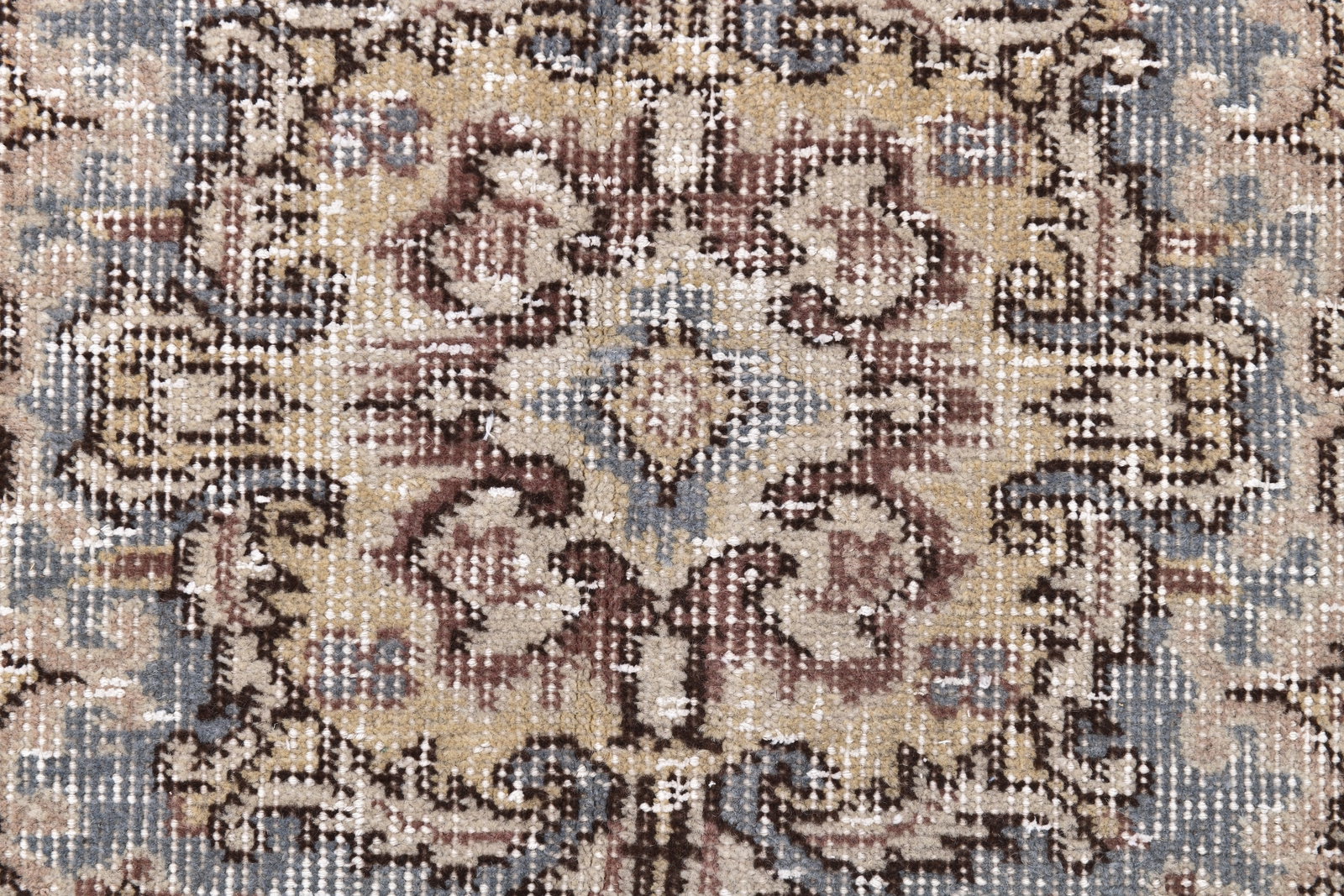 5'4'' x 8'10'' Handmade Vintage Wool Rug - 243993 - 7