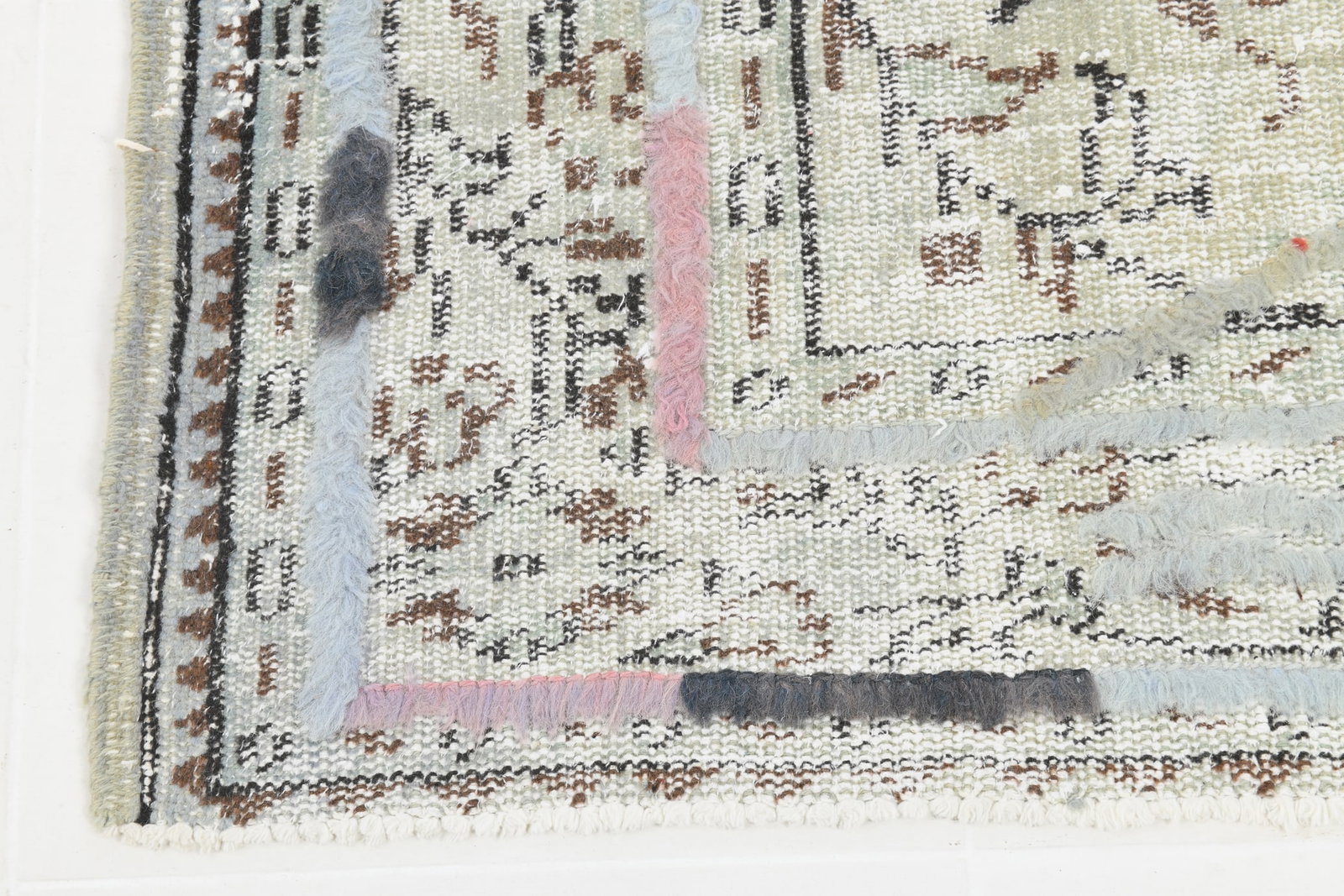 6'0'' x 9'0'' Handmade Vintage Wool Rug - 23321 - 11