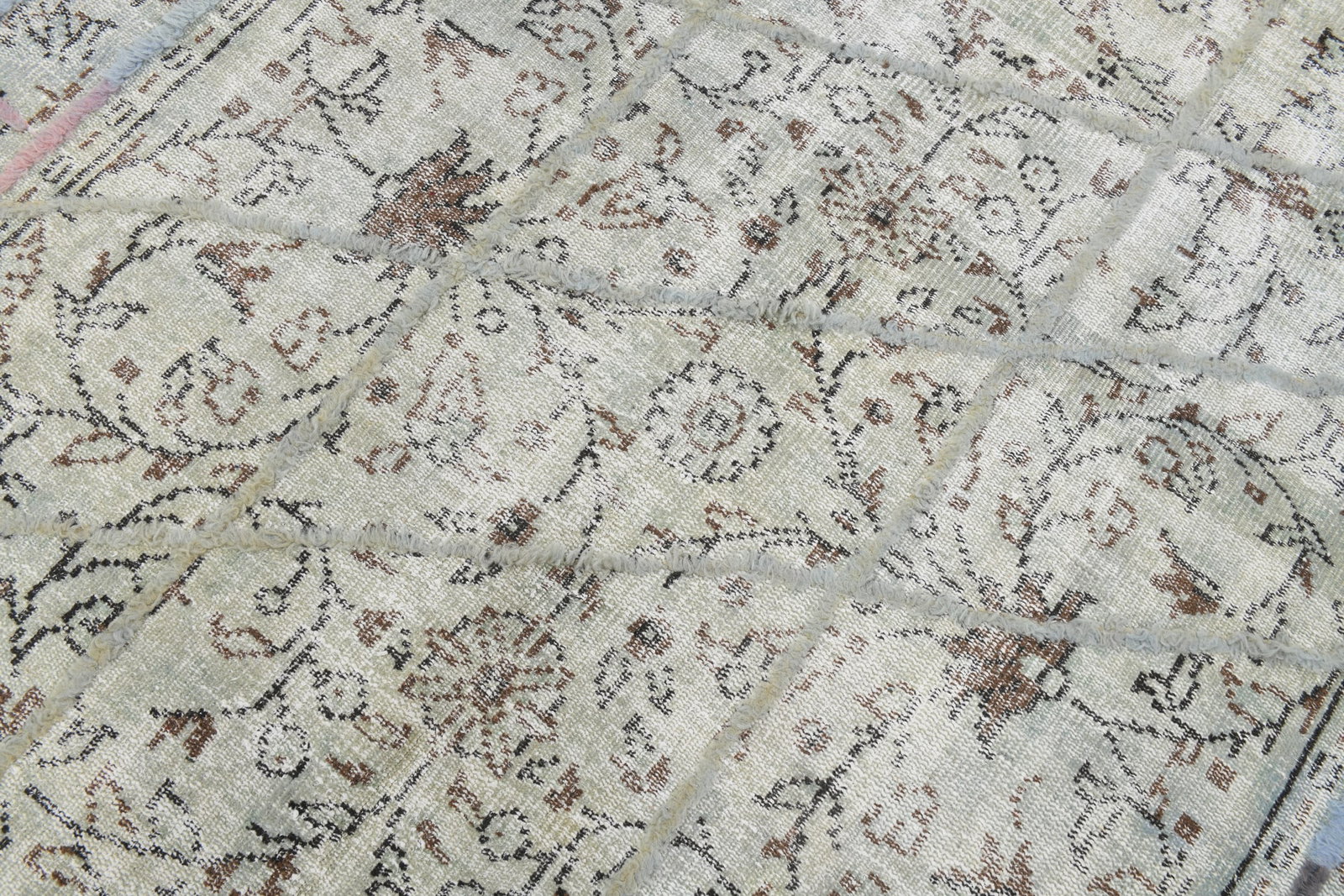 6'0'' x 9'0'' Handmade Vintage Wool Rug - 23321 - 6