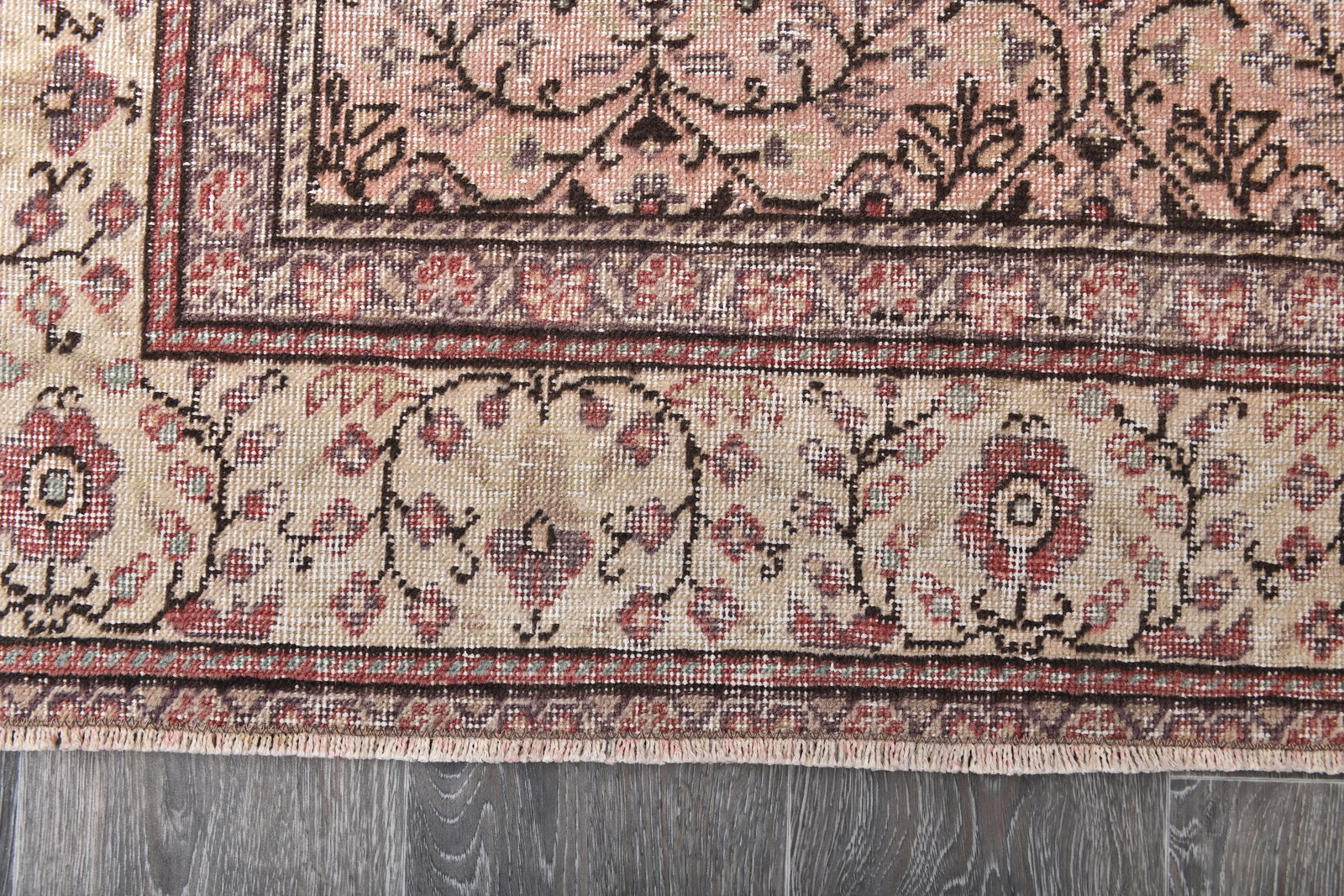 2'7'' x 9'3'' Handmade Vintage Wool Rug - 243819 - 9