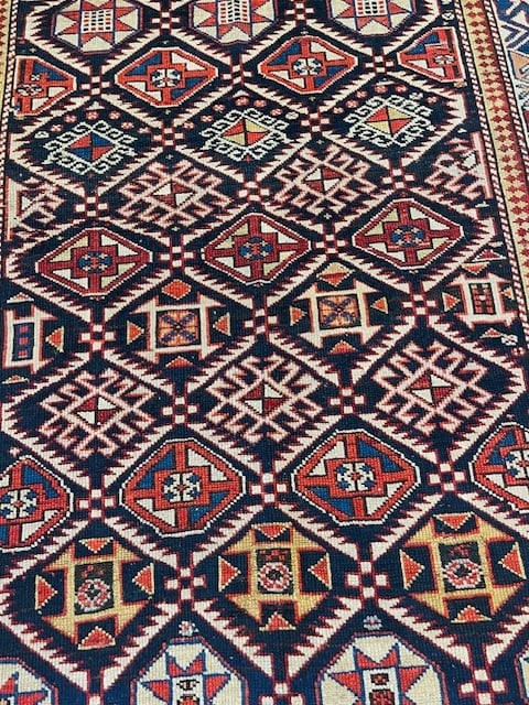 Antique Shirvan Caucasian rug-5092 - 5