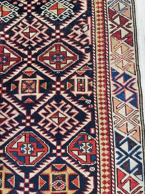 Antique Shirvan Caucasian rug-5092 - 6