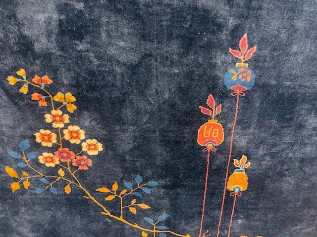 Antique Chinese Art Deco Rug-5351 - 3