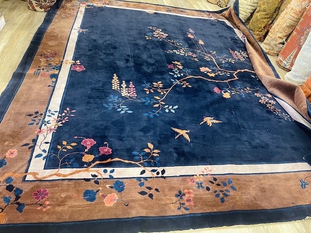 Antique Chinese Art Deco Rug-5351 - 4