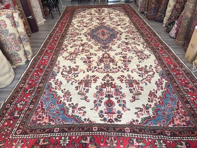 Antique Persian Large size Hamadan Rug-4018 (1 of 10)