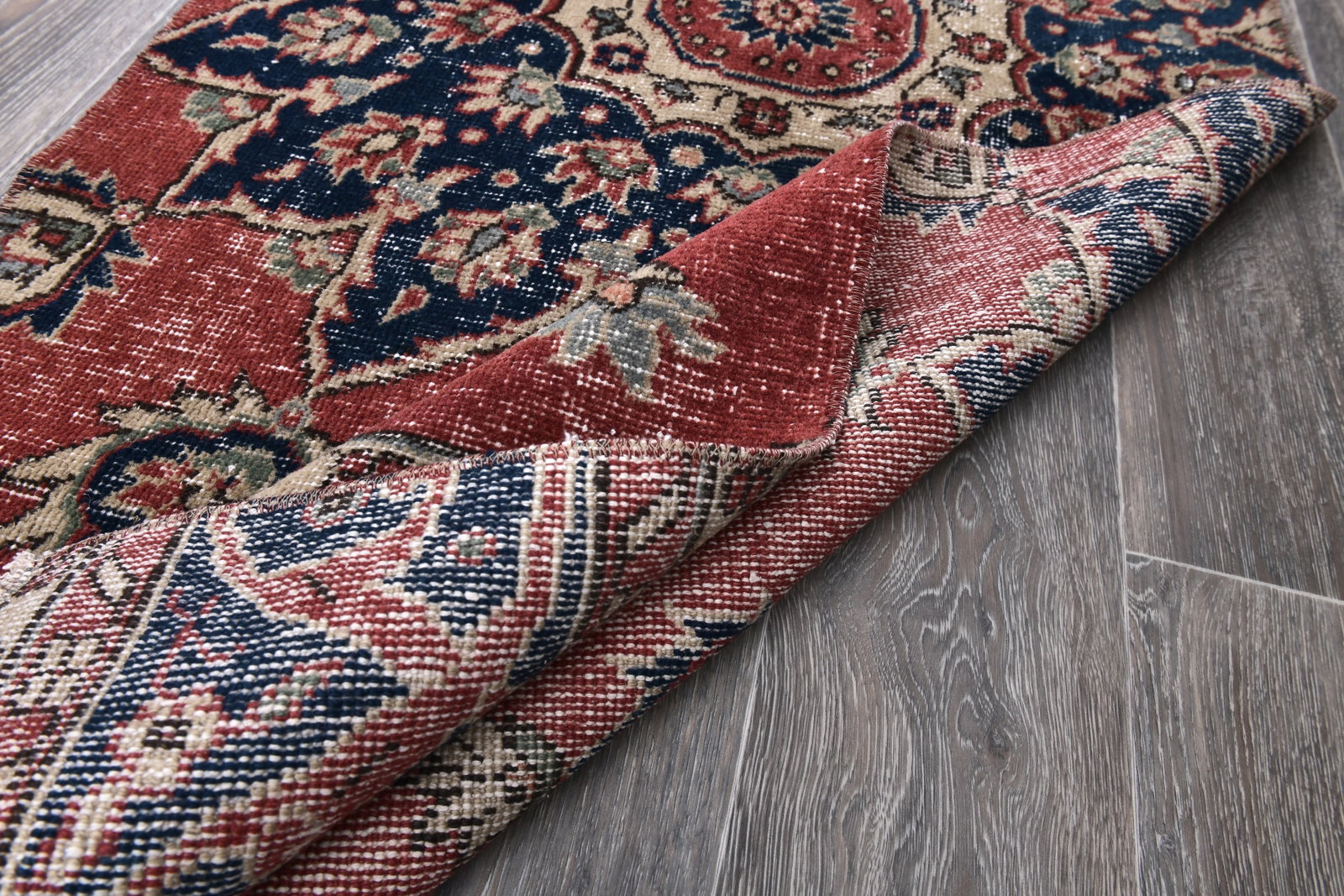 2'7'' x 6'9'' Turkish Vintage Runner Rug - 243964 - 13
