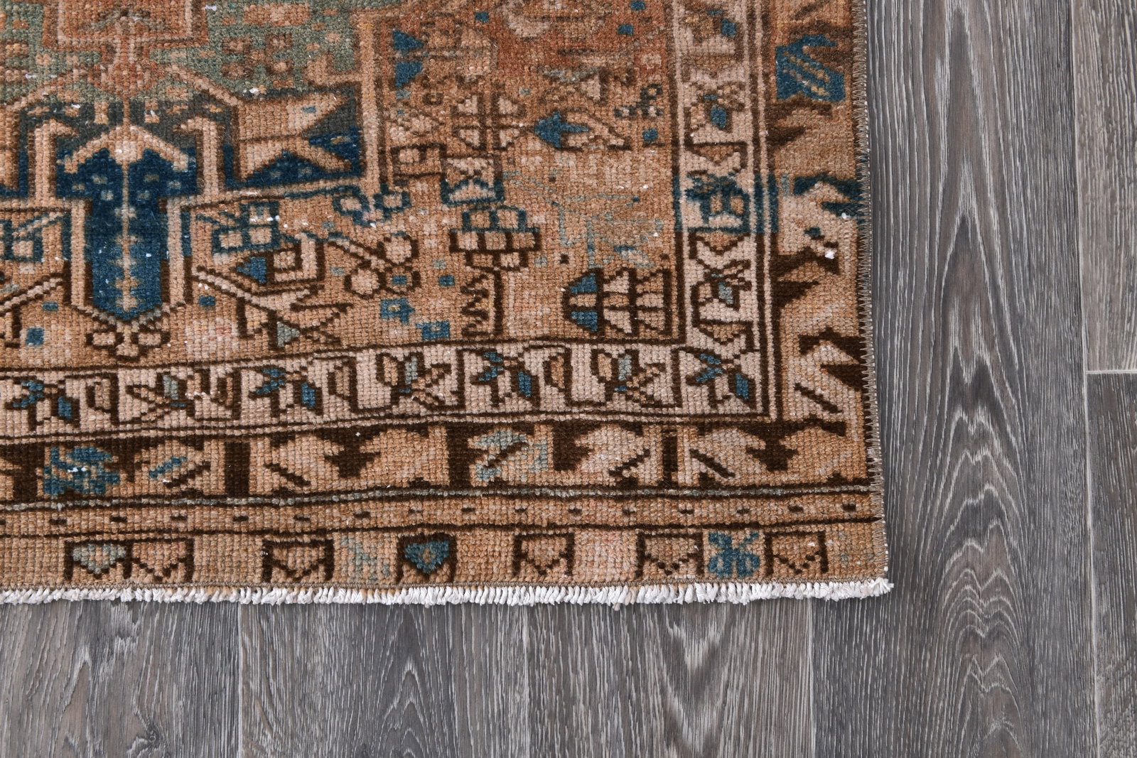 2'9'' x 14'9'' Unique Handmade Vintage Rug - 242386 - 10