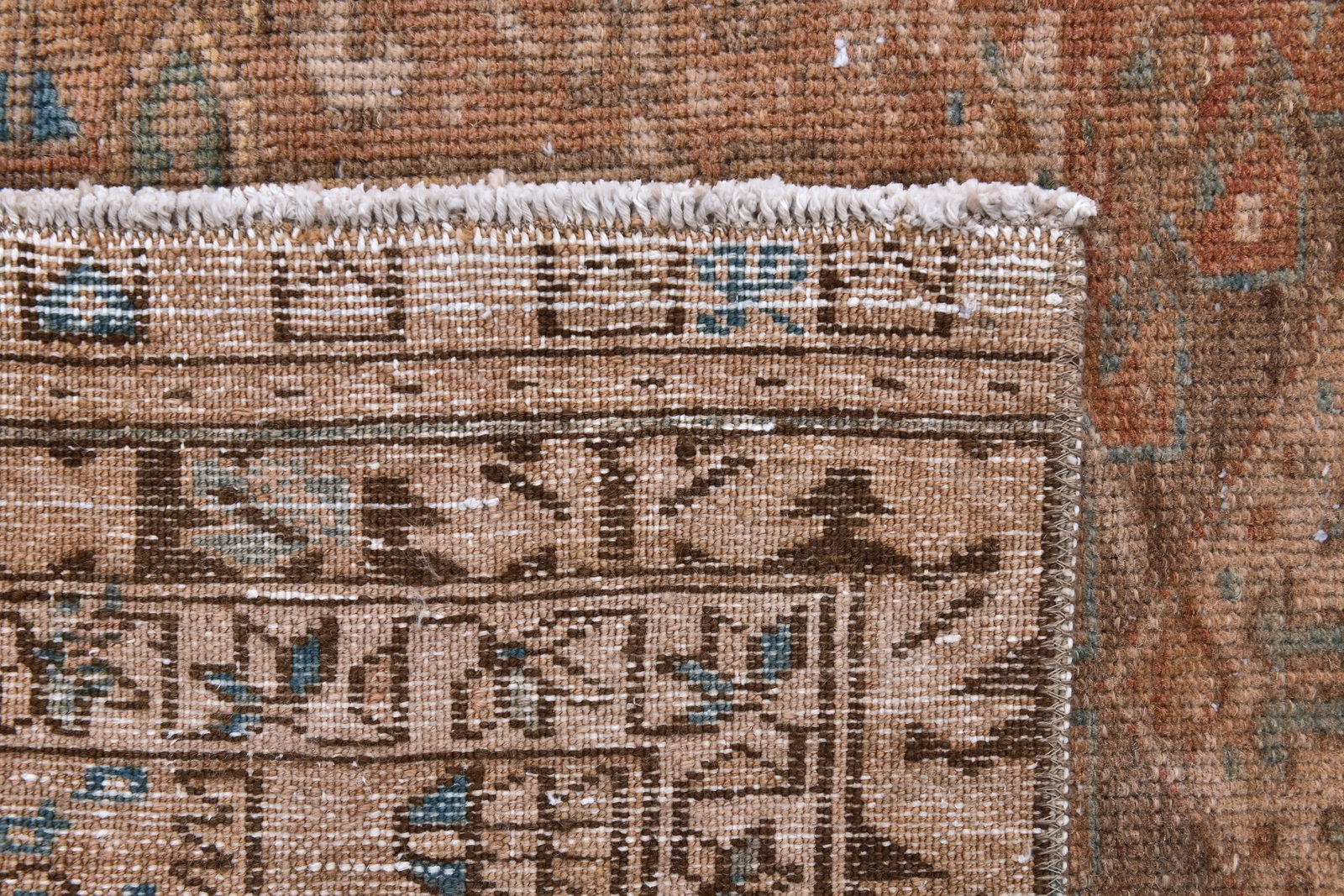 2'9'' x 14'9'' Unique Handmade Vintage Rug - 242386 - 11