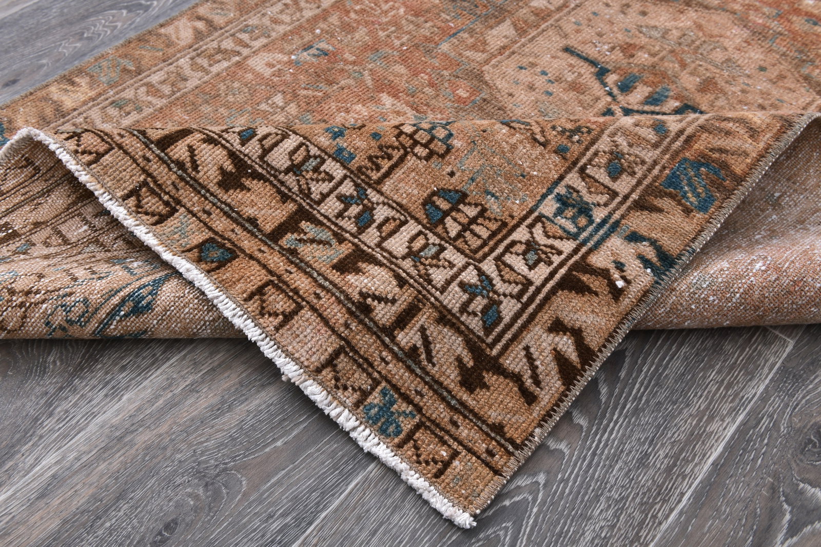 2'9'' x 14'9'' Unique Handmade Vintage Rug - 242386 - 12