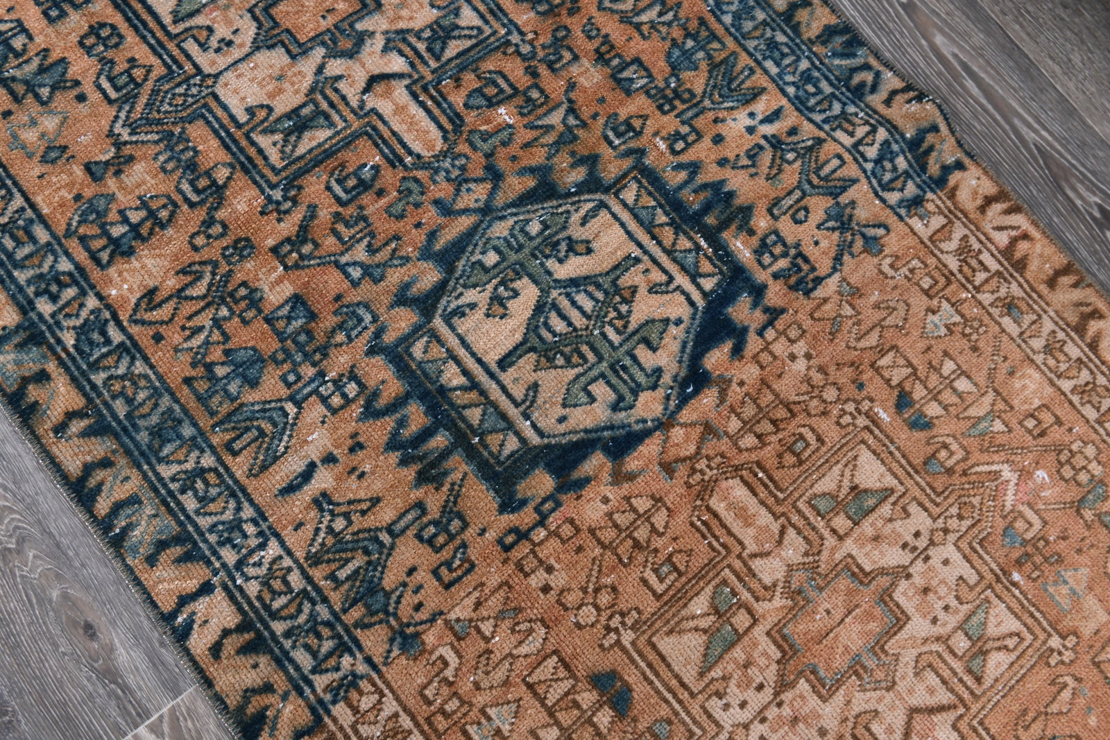 2'9'' x 14'9'' Unique Handmade Vintage Rug - 242386 - 4