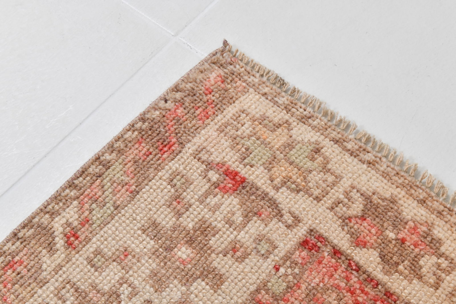 3'11'' x 7'4'' Unique Handmade Vintage Rug - 20899 - 10