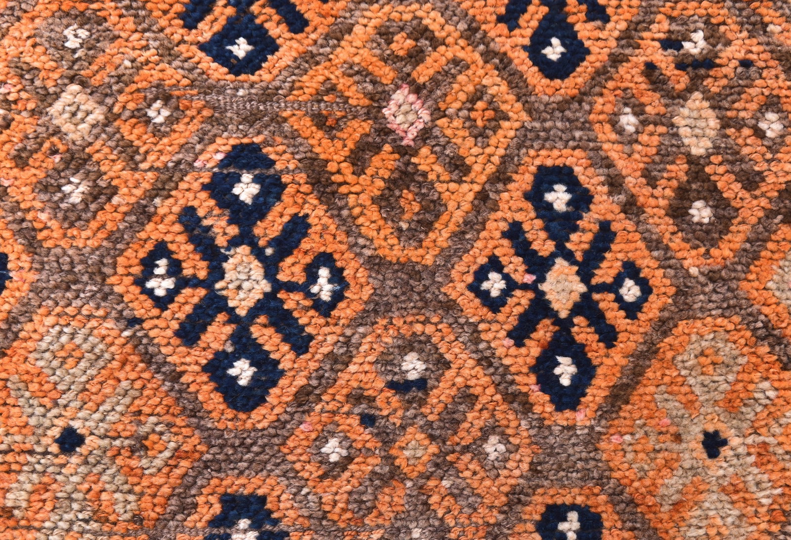 2'8'' x 12'3'' Vintage Wool Runner Rug - 240693 - 5