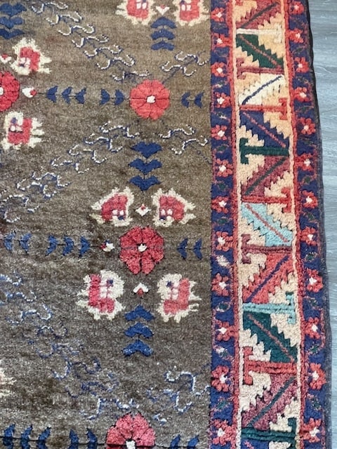 Antique Turkish all over natural color Rug-1945 - 4