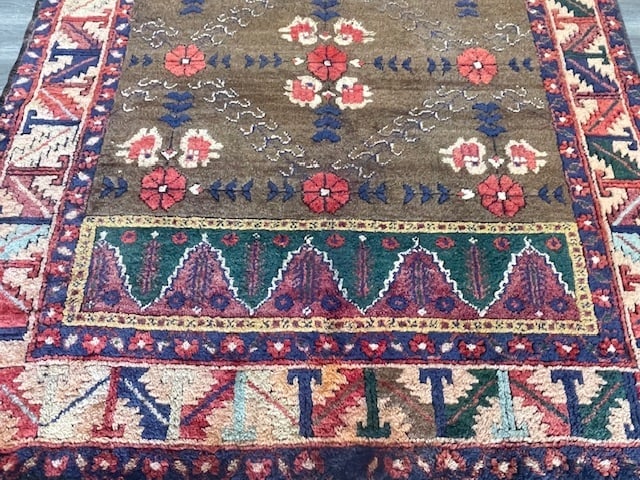 Antique Turkish all over natural color Rug-1945 - 7