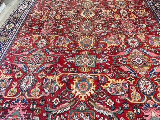 Antique Large Size Persian Mahal Rug-5240 - 10