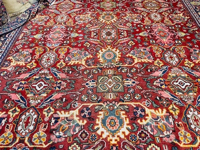 Antique Large Size Persian Mahal Rug-5240 - 11