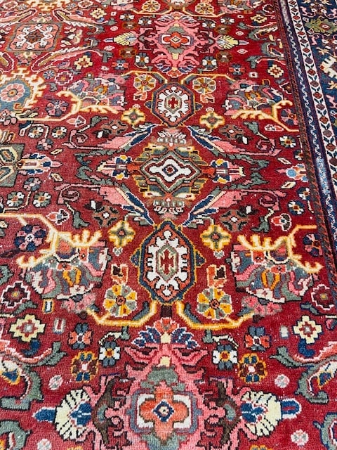 Antique Large Size Persian Mahal Rug-5240 - 5
