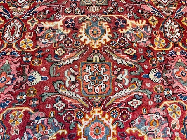 Antique Large Size Persian Mahal Rug-5240 - 6
