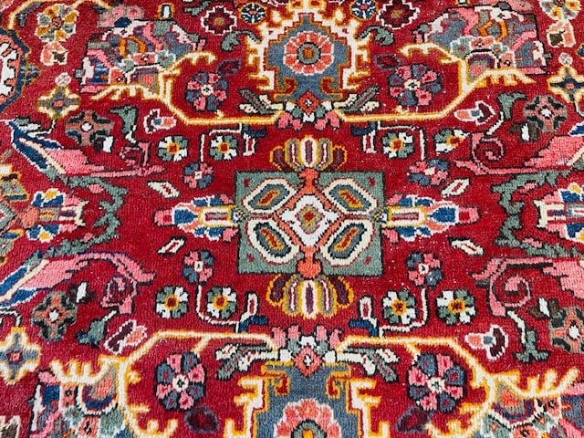 Antique Large Size Persian Mahal Rug-5240 - 8