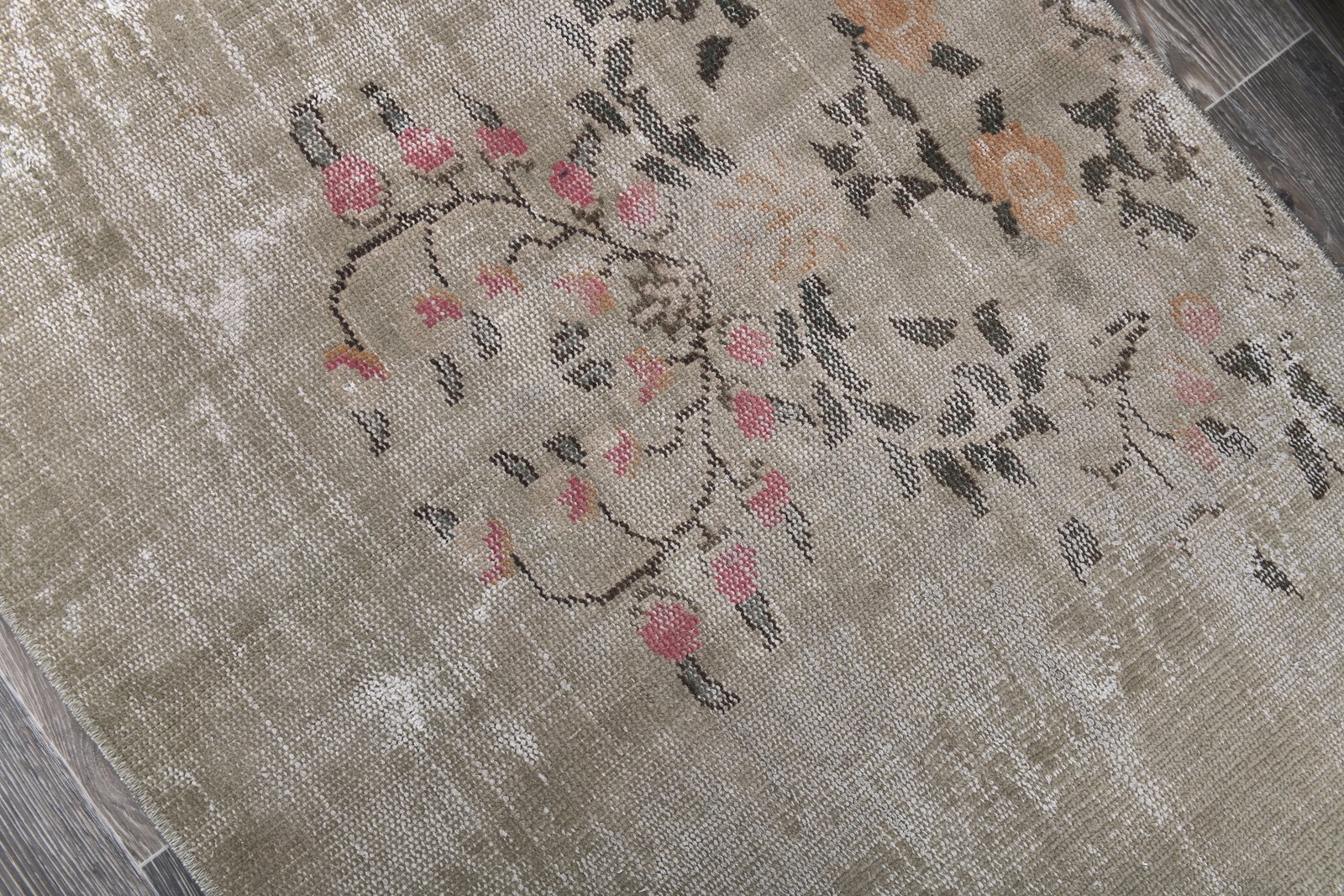 2'9'' x 6'8'' Turkish Vintage Runner Rug - 243830 - 4
