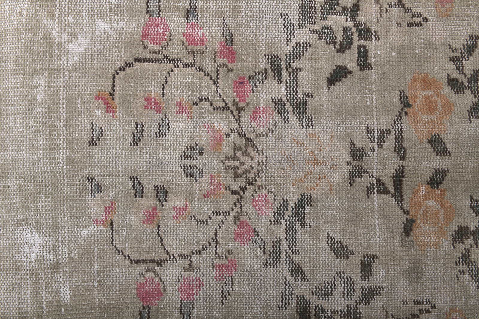2'9'' x 6'8'' Turkish Vintage Runner Rug - 243830 - 5