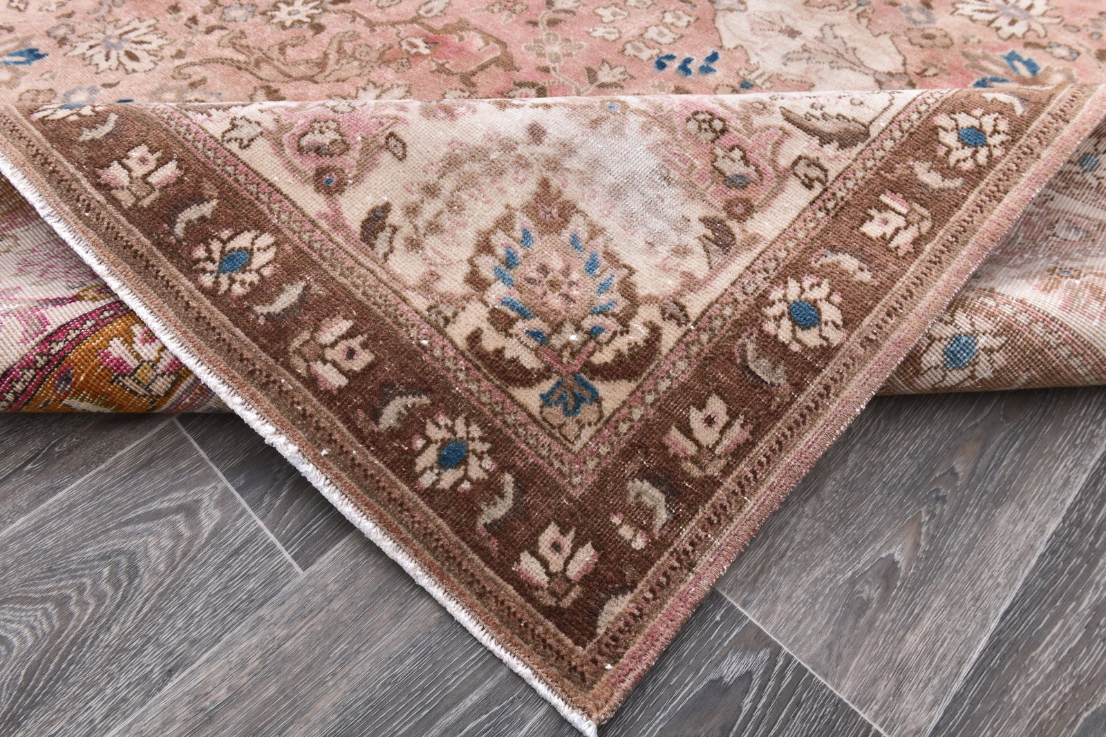 9'9'' x 13'1'' Unique Handmade Vintage Rug - 242395 - 12