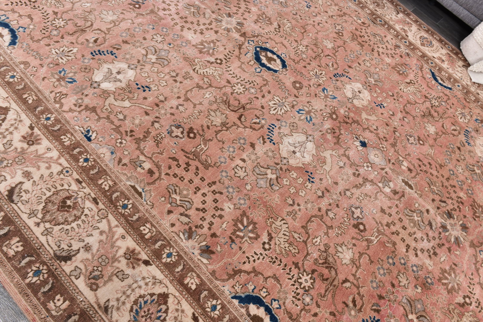 9'9'' x 13'1'' Unique Handmade Vintage Rug - 242395 - 4