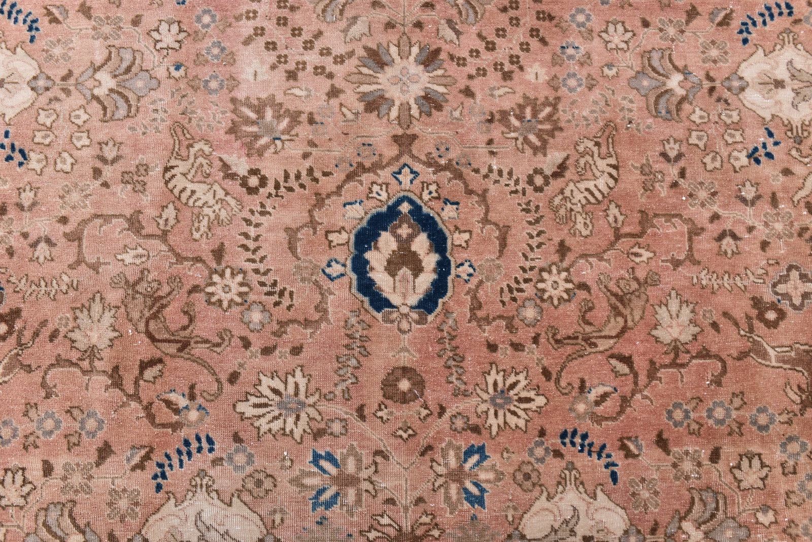 9'9'' x 13'1'' Unique Handmade Vintage Rug - 242395 - 5