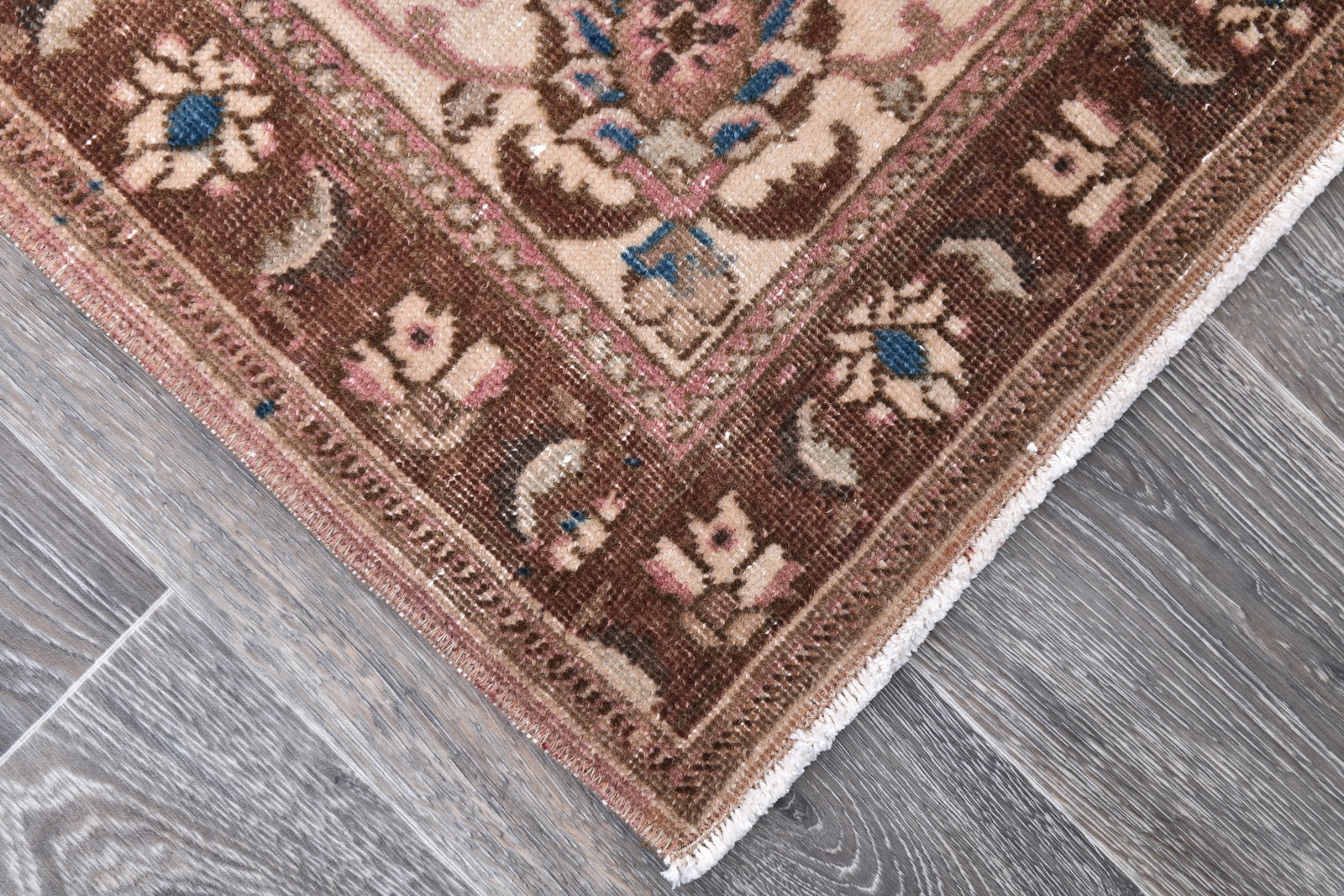 9'9'' x 13'1'' Unique Handmade Vintage Rug - 242395 - 7