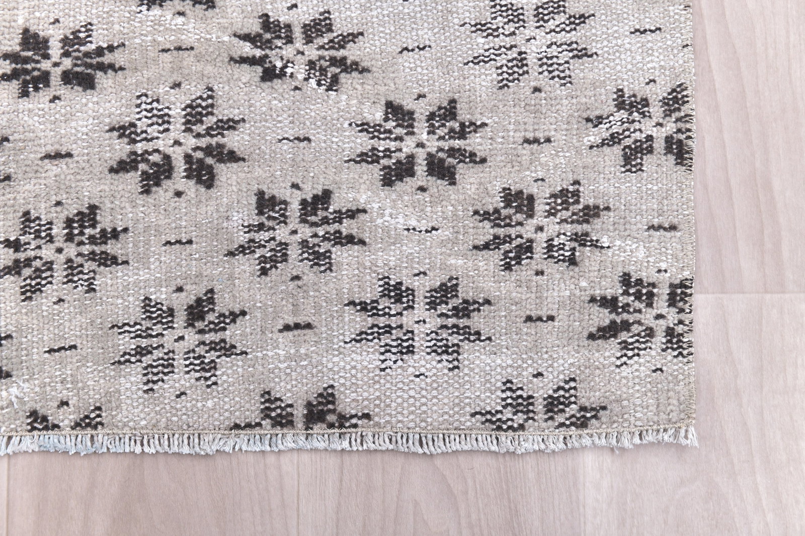 2'6'' x 8'11'' Vintage Wool Runner Rug - 240710 - 10