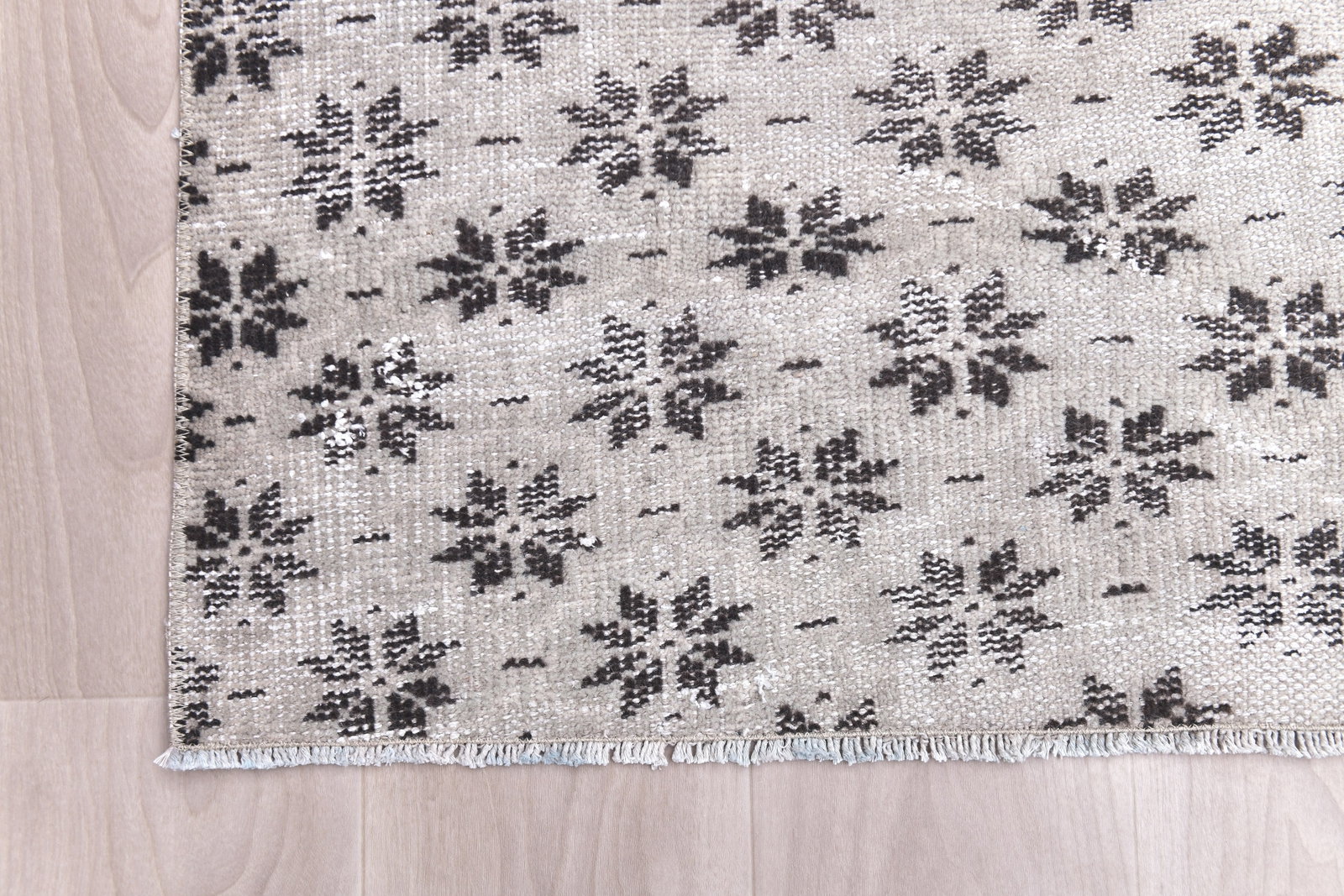 2'6'' x 8'11'' Vintage Wool Runner Rug - 240710 - 8