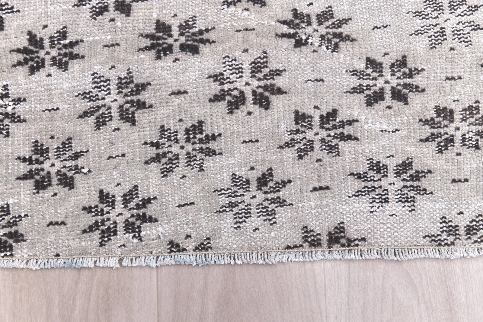 2'6'' x 8'11'' Vintage Wool Runner Rug - 240710 - 9