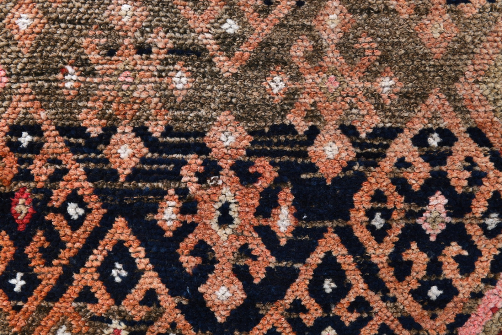 2'10'' x 11'3'' Handmade Vintage Wool Rug - 242320 - 5