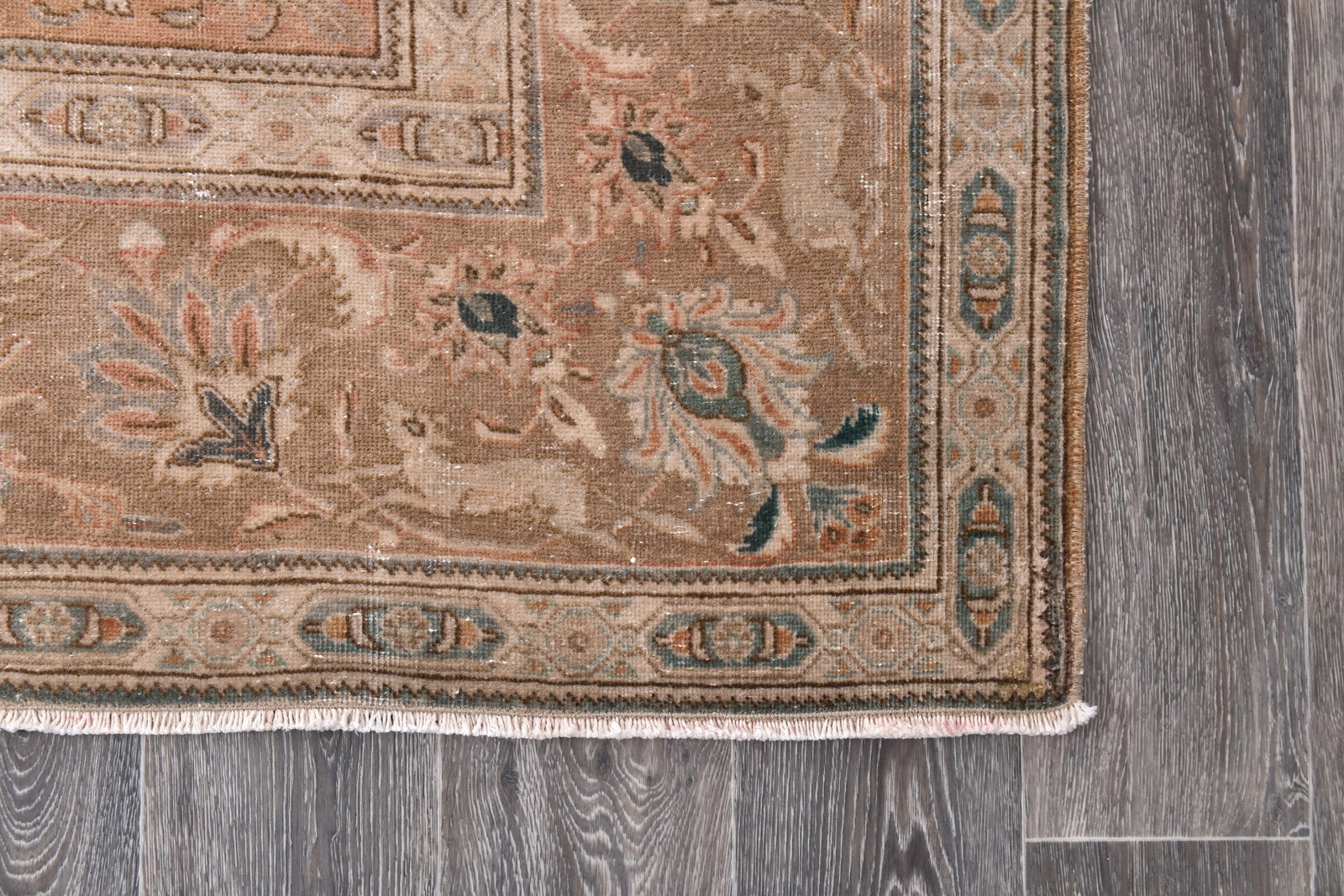 9'8'' x 12'5'' Unique Handmade Vintage Rug - 242393 - 10
