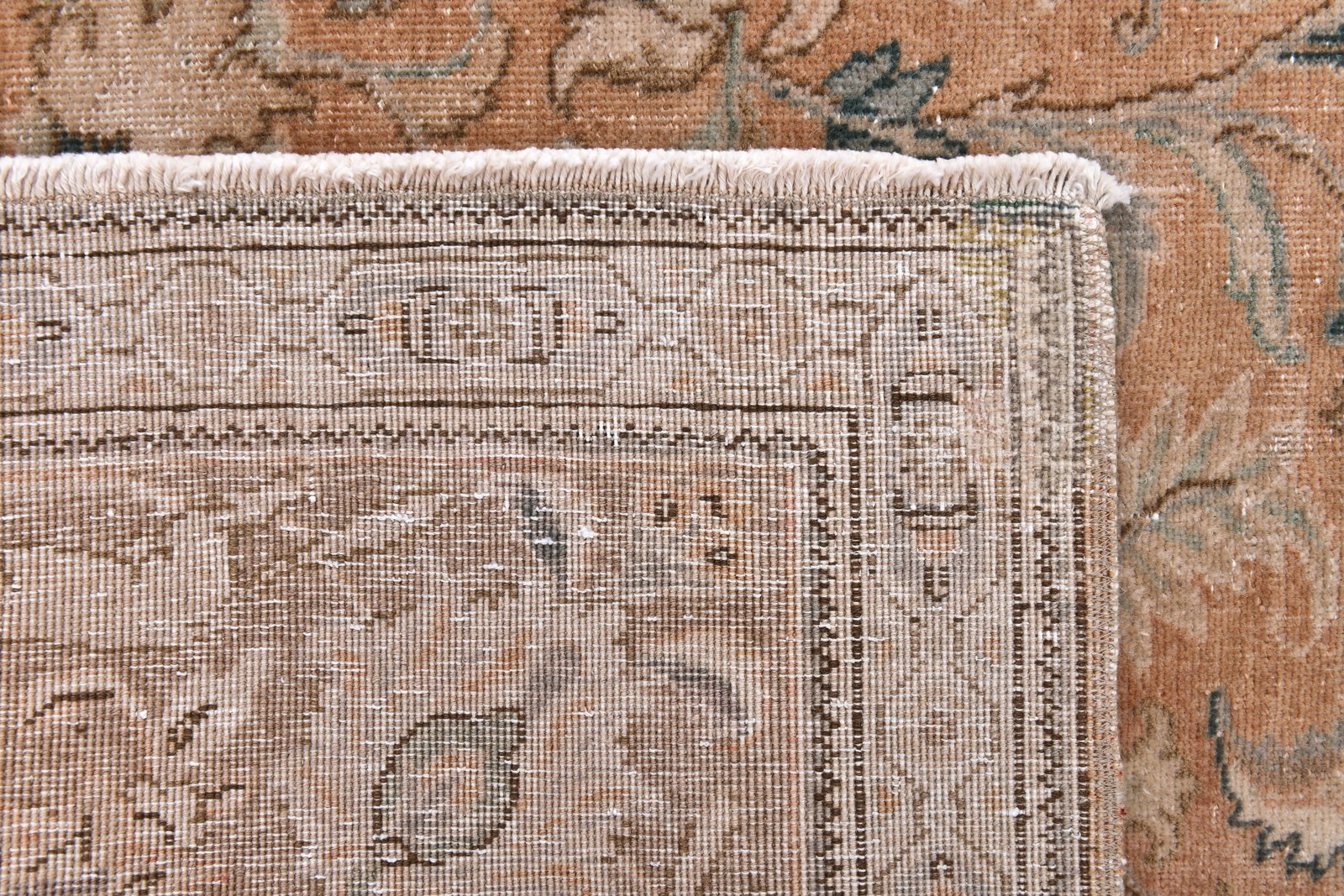 9'8'' x 12'5'' Unique Handmade Vintage Rug - 242393 - 11