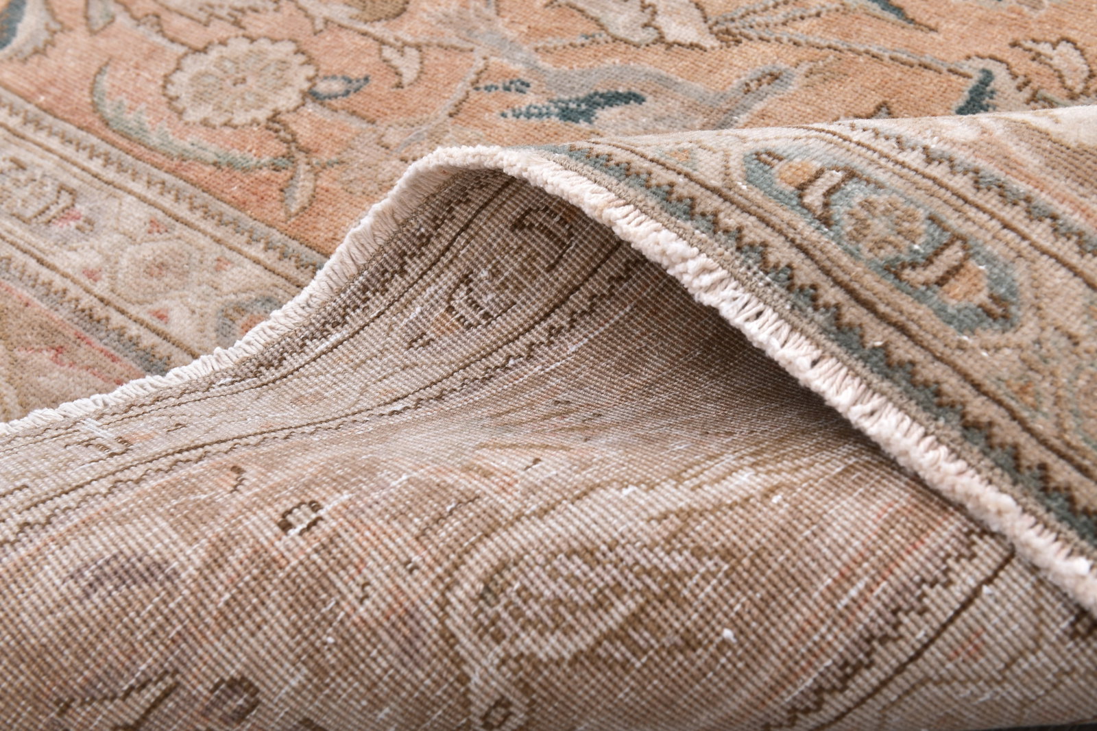 9'8'' x 12'5'' Unique Handmade Vintage Rug - 242393 - 13