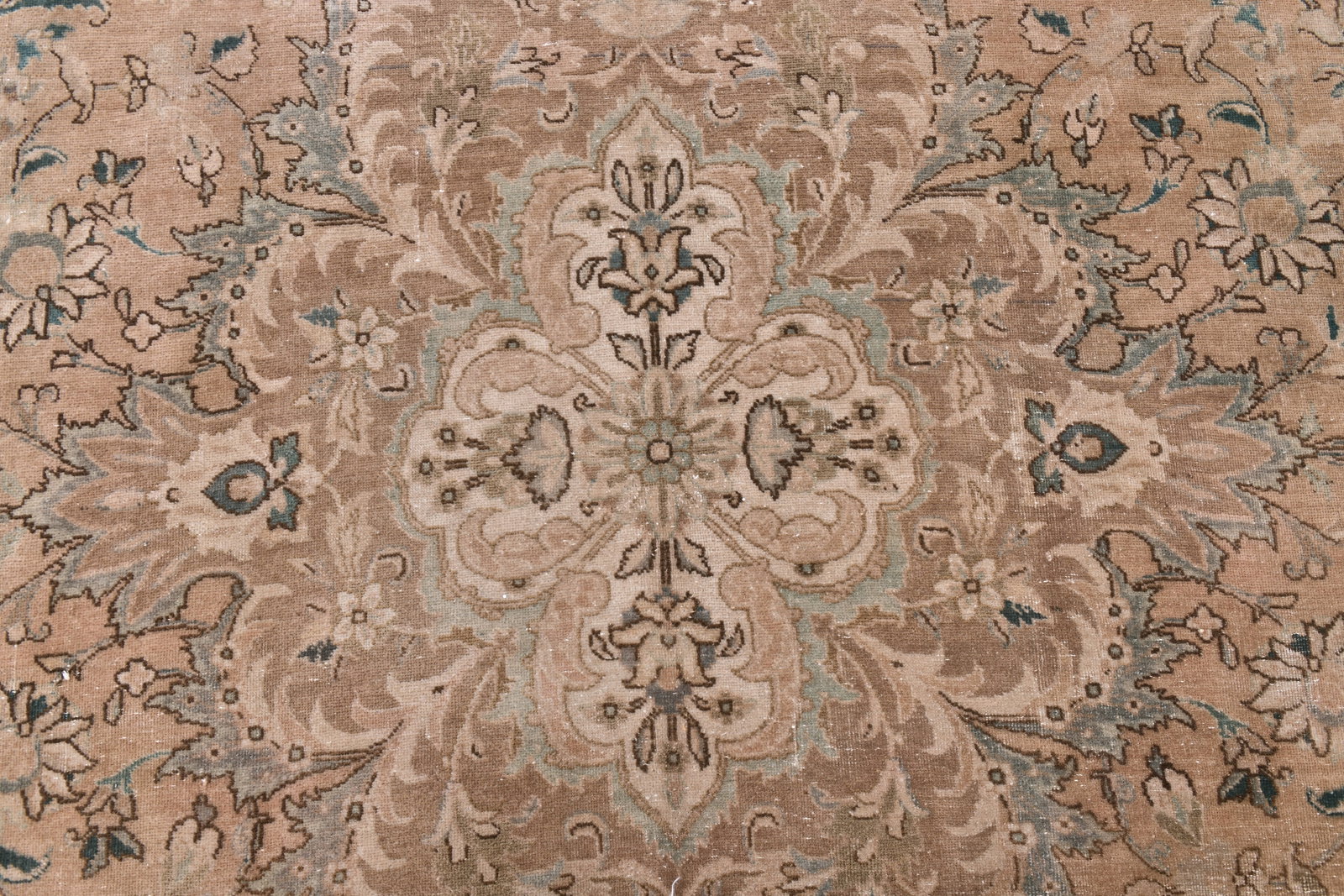 9'8'' x 12'5'' Unique Handmade Vintage Rug - 242393 - 5