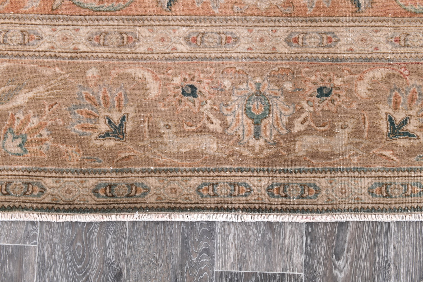 9'8'' x 12'5'' Unique Handmade Vintage Rug - 242393 - 9